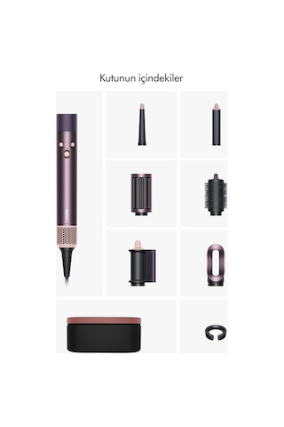 Dyson Airwrap İ.d. Saç Şekillendirme Ve Kurutma Seti Jasper Plum Mor