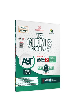 2026 YKS-AYT Sözel Çıkmış Soru Bankası Kara Kutu 2’li Set Konu Konu Son 8 Yıl Çözümlü BASKI ÜCRETİ