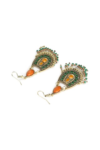 Tenfowee Bohemian Tarzı Uzun Tassel Küpeler - Retro Konforlu Çelik Alloy - Deniz Tatili Ve Özel Etkinlikler İçin Zengin Stili Sağlar Diğer