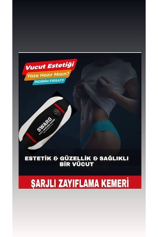 Şarjlı Titreşimli Masaj Kemeri