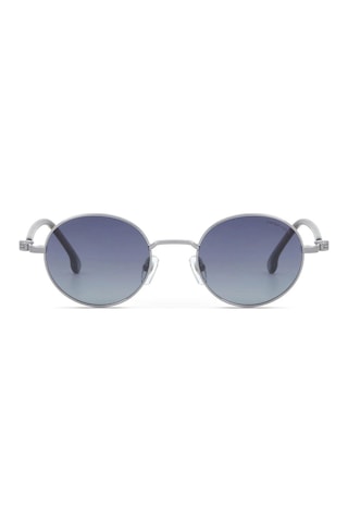 Despada Ds 2486 C4 49 Unisex Oval Gri Metal Güneş Gözlüğü Gri