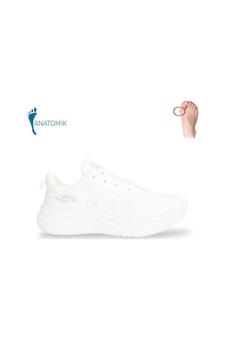 Jump 1849-29771 Anatomik Tabanlı Yürüyüş & Koşu Ayakkabısı Beyaz Çok Renkli