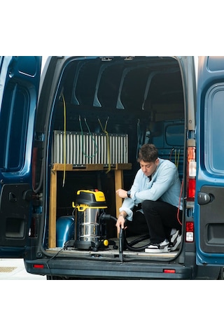Stanley SXVC30XTDE 1600 W 30 L Islak Kuru Elektrikli Süpürge