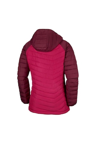 Columbia Powder Lite Hooded Kadın Mont Bordo