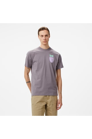 Huf Rhythms Erkek Mor T-shirtdüzts02295