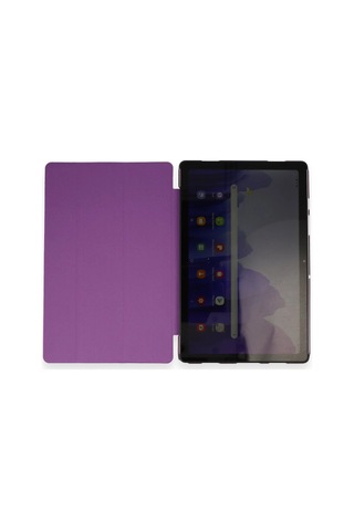 Apple iPad Uyumlu Mini 3 Kılıf Tablet Smart Kılıf - Mor Diğer