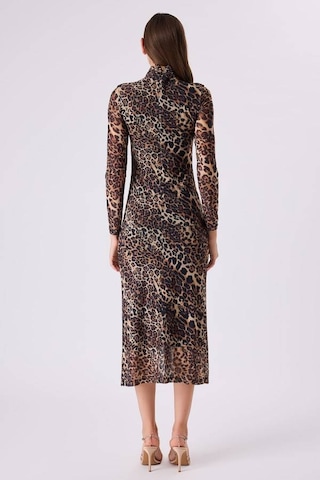 Fever Leopar Desenli Tül Kadın Elbise 342116009 Leopar