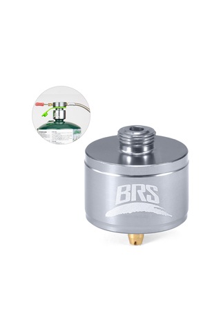 Yaozixa Dış Mekan Açık Ocaklı Kullanım Propana Dönüştürücü Bağlantı Aleti, Alüminyum Ve Bakır Malzeme, Otomatik Kapatma Özelliği, 2 Adet Paket Gümüş