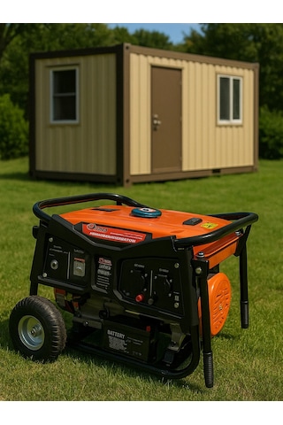 Rapco WX-6500E Benzinli Marşlı 4KW Bakır Sargılı Jeneratör