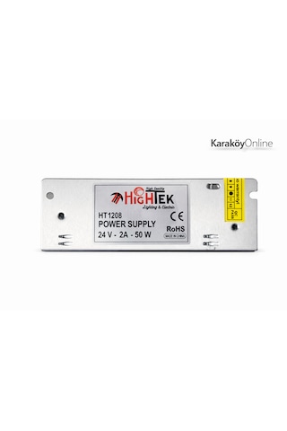 24v 2a Metal Kasa Adaptör Led Driver 50w Trafo Güç Kaynağı