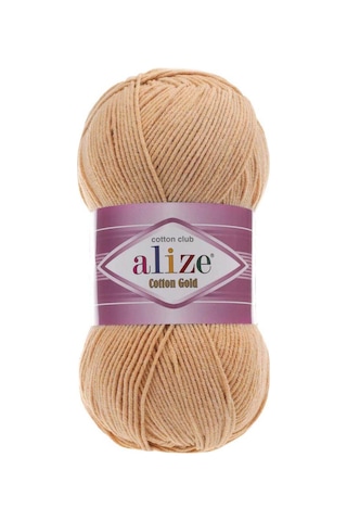 Cotton Gold - 446 Küllü Pudra - 5'li Paket - 100gr/330m - Pamuklu Hırka Yelek Amigurumi İpi