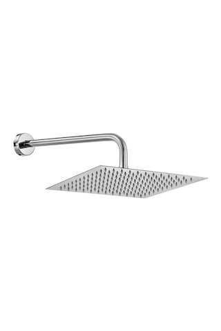 Ar Ark Slim Kare Duş Başlığı Duvardan Çok Renkli