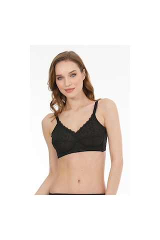 Parlingerie Minimizer Toparlayıcı Sütyen Dantel 144231 Siyah