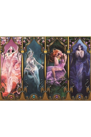 Art Puzzle 2000 Parça Dört Cevher  4573