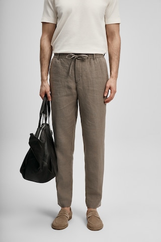 Lufian Karl Smart Erkek Chino Pantolon Slim Fit Toprak Toprak 111190363100495