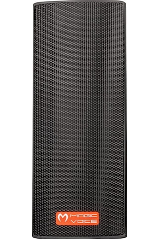 Magicvoice Mv-26 2x7,5 Cm 50w 3 Yollu Siyah Sütun Hat Trafolu Hoparlör 2'li Takım