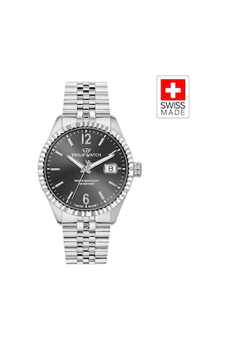 Phılıp Watch R8253597112 Erkek Kol Saati Metalik Gri