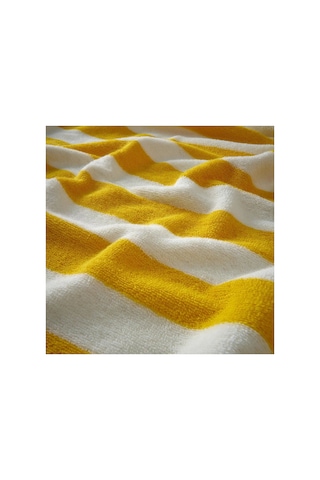 Ikea Slanhöstmal Banyo Havlusu 70 X 140 Cm Sarı - Beyaz