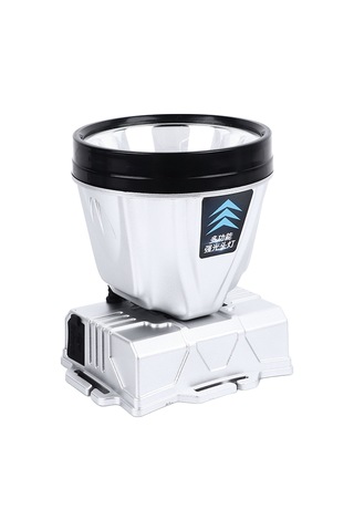 Ximistore9 Yüksek Parlaklık Şarj Edilebilir Entegre Batarya Ve Güç Göstergeli 32 Led Zoomlu, Isıya Dayanıklı, Su Geçirmez Kafa Feneri Gümüş Diğer