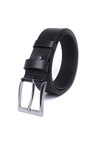 %100 Hakiki Tek Kat Deri Erkek Kemer 4 Cm Kot & Klasik