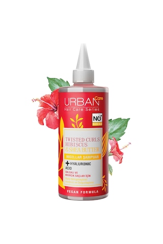 Hibiscus&shea Butter Kıvırcık Ve Dalgalı Saçlara Özel Miselar Şampuan-sülfatsız-340 Ml