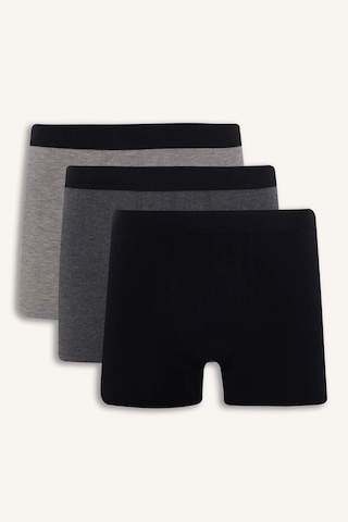 Defacto Regular Fıt 3lü Boxer K7635az26spbk27 Siyah-bk27