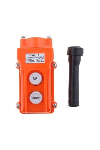 Cob-61 Mekanik Kilitli Tek Hızlı Vinç Kumanda Butonu