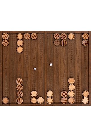 Portatif Katlanabilir Seyahat Tavla Ve Satranç Takımı