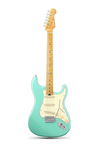 Donner Dst-600 Elektro Gitar Surt Green