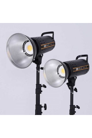 Gdx Hd-120ıı C Bicolor 2'li Işık Seti 120w Video Led Işığı