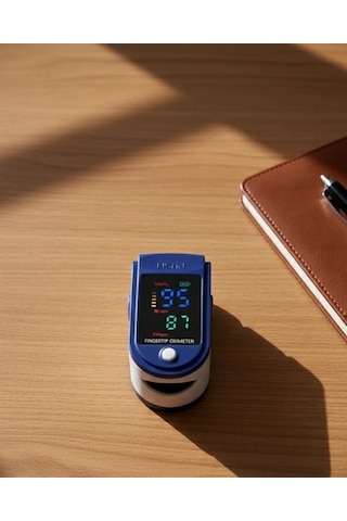 Parmak Tipi Pulse Oksimetre Hassas Ölçüm Taşınabilir Sağlık Cihazı