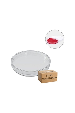 Petri Kutusu Kabı 60 MM Plastik Gamma Steril 10 Adet