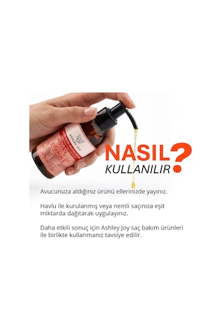 Ashley Joy Argan Saç Bakım Serumu 100 ML