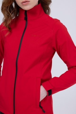 2as Bianca İnce Softshell Kadın Ceket Kırmızı 001
