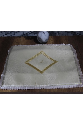 Çeyiz Diyarı Kdk Asel Dertsiz Çamaşır Makinası Örtüsü Cappucino (541296499)
