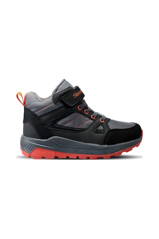 Slazenger Kesha In Unisex Çocuk Cırt Cırtlı Füme / Turuncu Bot Füme / Turuncu
