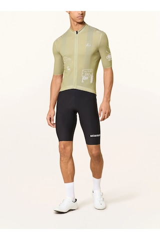 Cafe Du Cycliste Radtrikot Eze, Nefes Alabilir, Esnek Bisiklet Forması Açık Yeşil