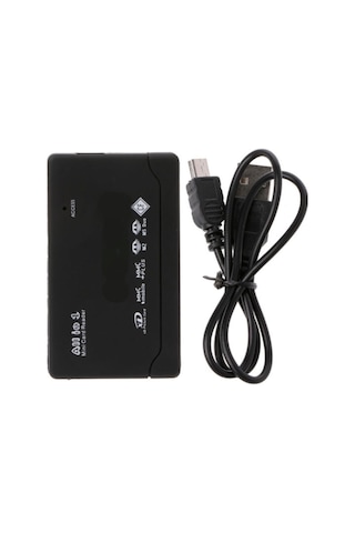 Çoklu Kart Okuyucu Compact Flash Sd Micro Sd Mm Stick Xd Usb 2.0