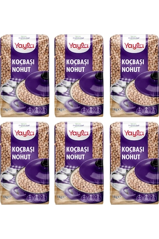 Yayla Koçbaşı Nohut 6 x 1 KG
