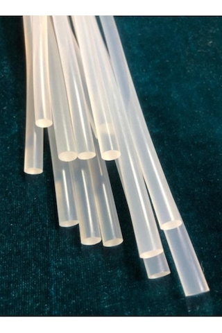 10 Adet Ince Silikon - Çap 7mm - Uzunluk 30cm