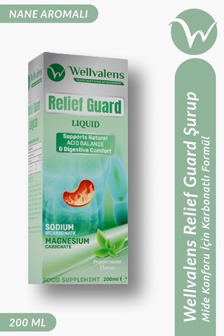 Reliefguard Sıvı Takviye 200 Ml Magnezyum Ve Sodyum İçeren Sıvı Form
