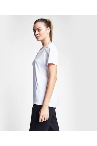 Lesconkadın Kısa Kollu T-shirt 24s-2204-24b 24btbb002204-beyaz