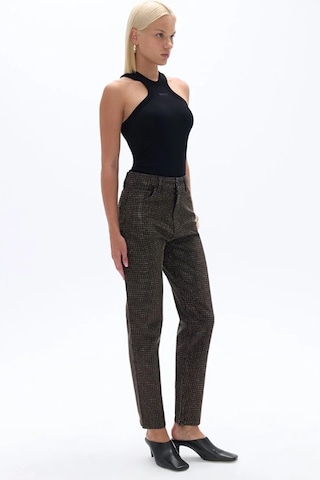 N25kd18123 Nocturne Jean Pantolon Siyah-gold Siyah