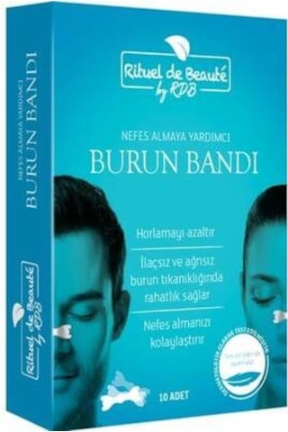 Rituel De Beaute Nefes Almaya Yardımcı Burun Bandı 10'lu x 8 Paket