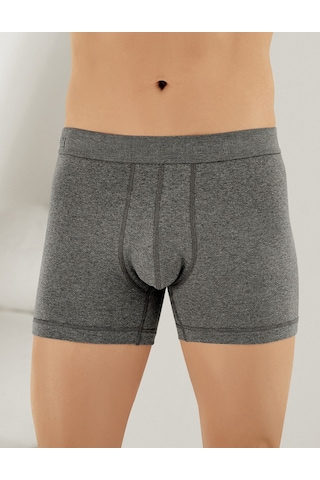 Şahinler Likralı Şahinler Yazılı Torbalı Boxer K-Gri Me031