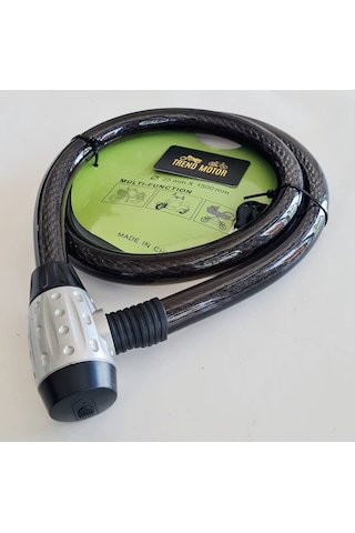 Motosiklet Kilit 25mm Kalınlık - 150 Cm Uzunluk