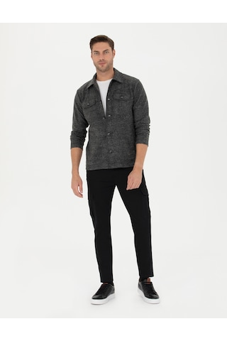 Pierre Cardin Erkek Siyah Kanvas / Chino Pantolon 50278439-vr046 Siyah