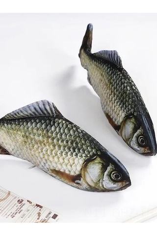 Aubyhe Yumuşak Kumaşlı Balık Desenli Kalem Kutusu - 26x7 Cm, 30 Gr, Geniş İç, Pürüzsüz Reşen, Öğrencilere Uygun Diğer