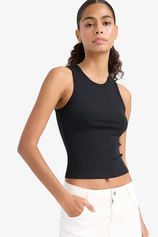 Defacto Slim Fit Dar Kesim Halter Yaka Fitilli Kaşkorse Atlet A8859ax25aubk81 Siyah