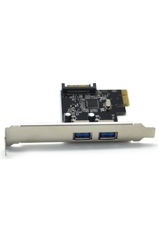 Pcı Express 1x Pcı-e To 2 Port Usb 3.0 + Sata Kart Çoklayıcı